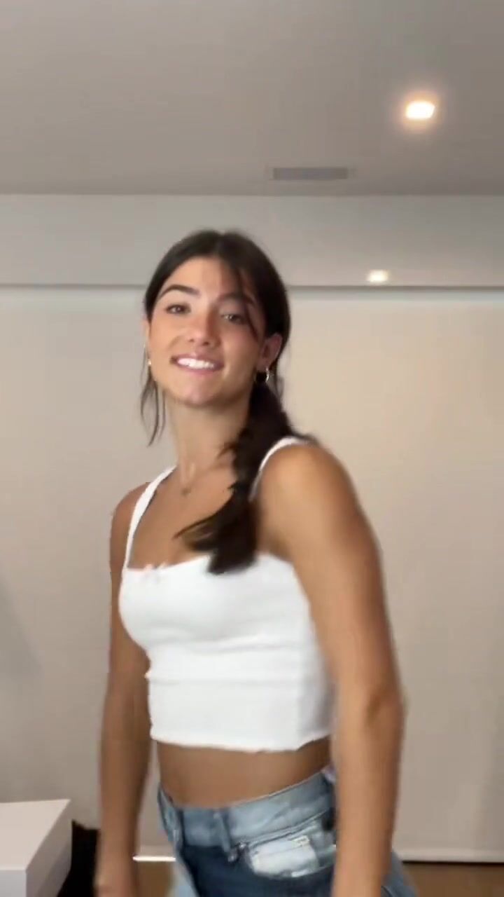 Charli Damelio Sexy Tank Top Dance Thothub